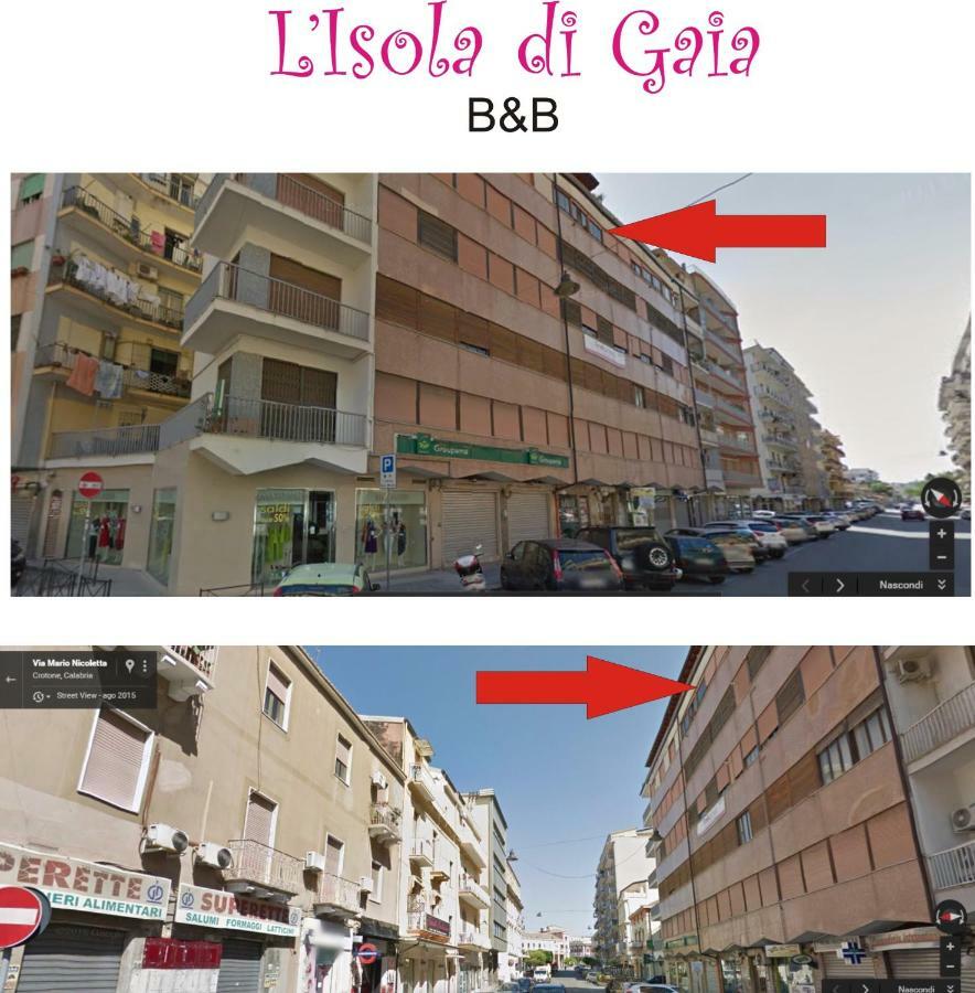 לינה וארוחת בוקר קרוטונה L'Isola Di Gaia מראה חיצוני תמונה
